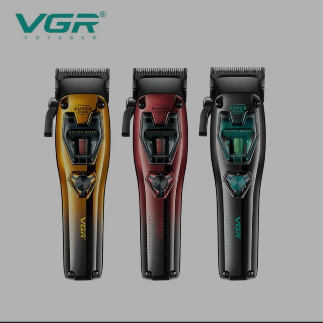 VGR V-668 Professional Hair Clipper with Vector Motor