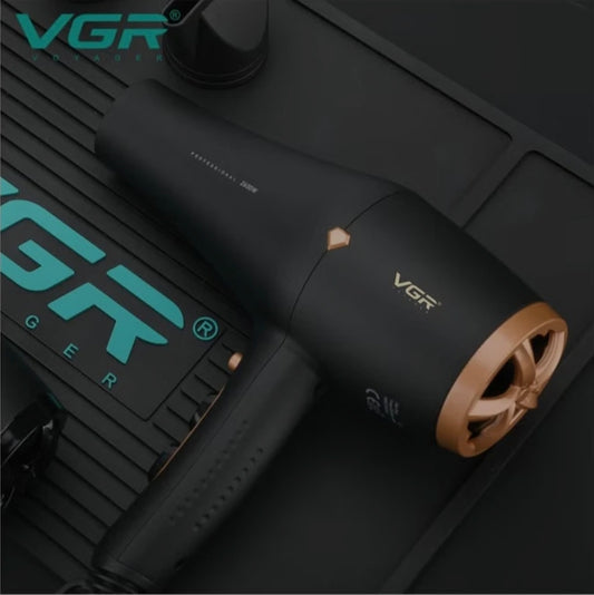 VGR V-462 Professional Hair Dryer with Heavy Duty AC Motor (2200-2600W)