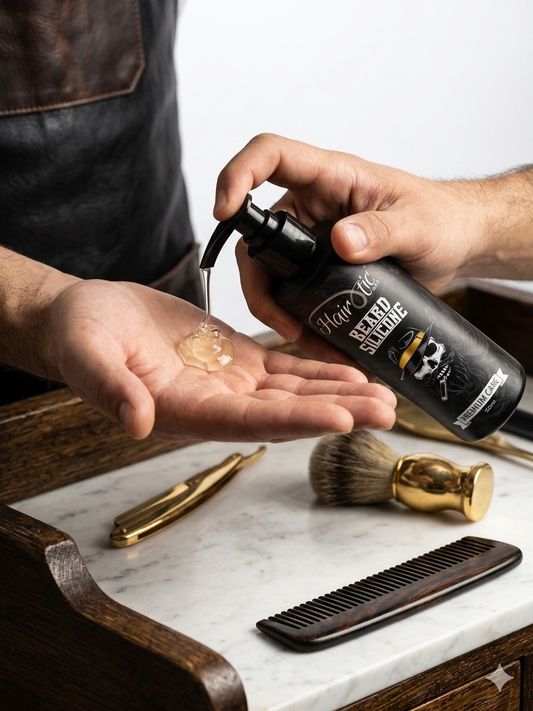 Hairstic Men Baard Siliconen Fluweel - Dubai Editie