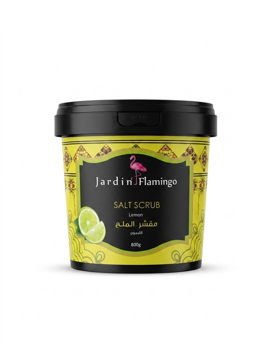 Jardin Flamingo Lemon Salt Scrub (800g)