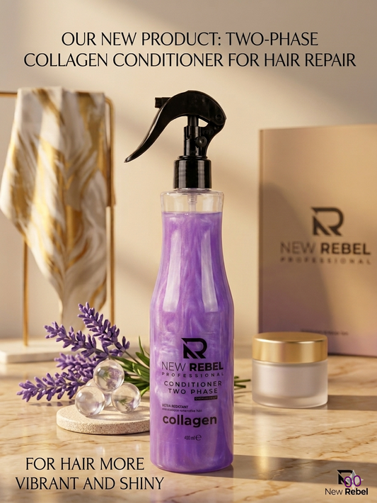 Conditioner Spray (400ml)NEW REBEL PROFESSIONAL - Two-Phase Collagen Hair Repair