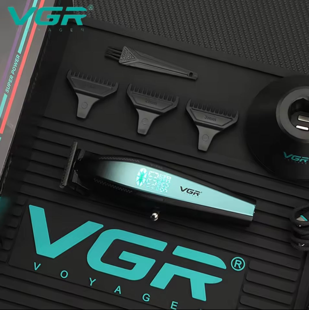 VGR V-992 Professional Precision Hair Trimmer with Metal Housing and Charging Base