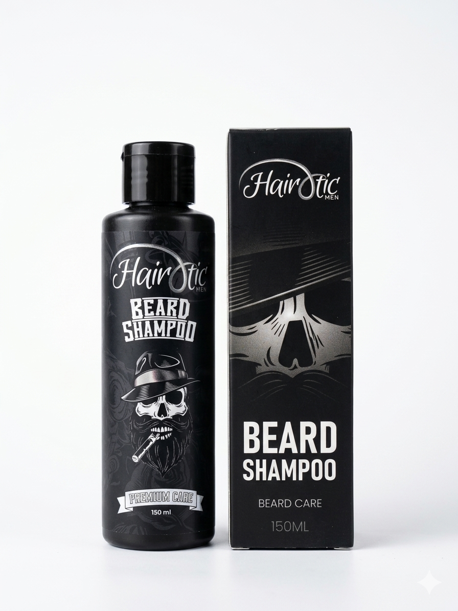 Beard Shampoo Premium (150ml) – Deep Cleanse, Ultra-Softening & Itch Relief (Dubai Edition )