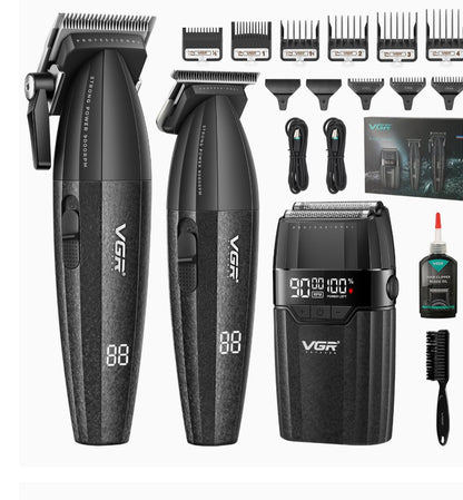VGR V-640 S3 Professional 3-in-1 Barber Combo Set