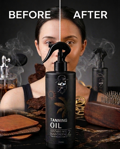 Intense Sculpting Tanning Oil | Deep Bronze & Glow (250ml) (Dubai Edition)