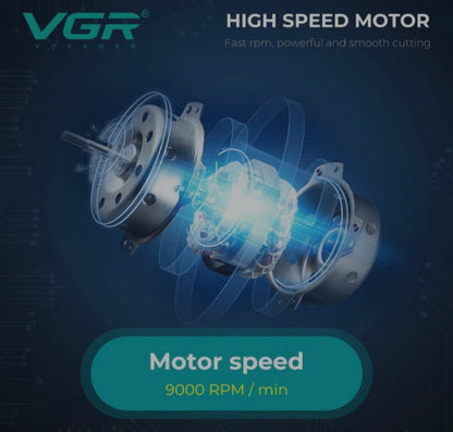 VGR V-307 Professional Foil Shaver with High Speed 9000 RPM Motor