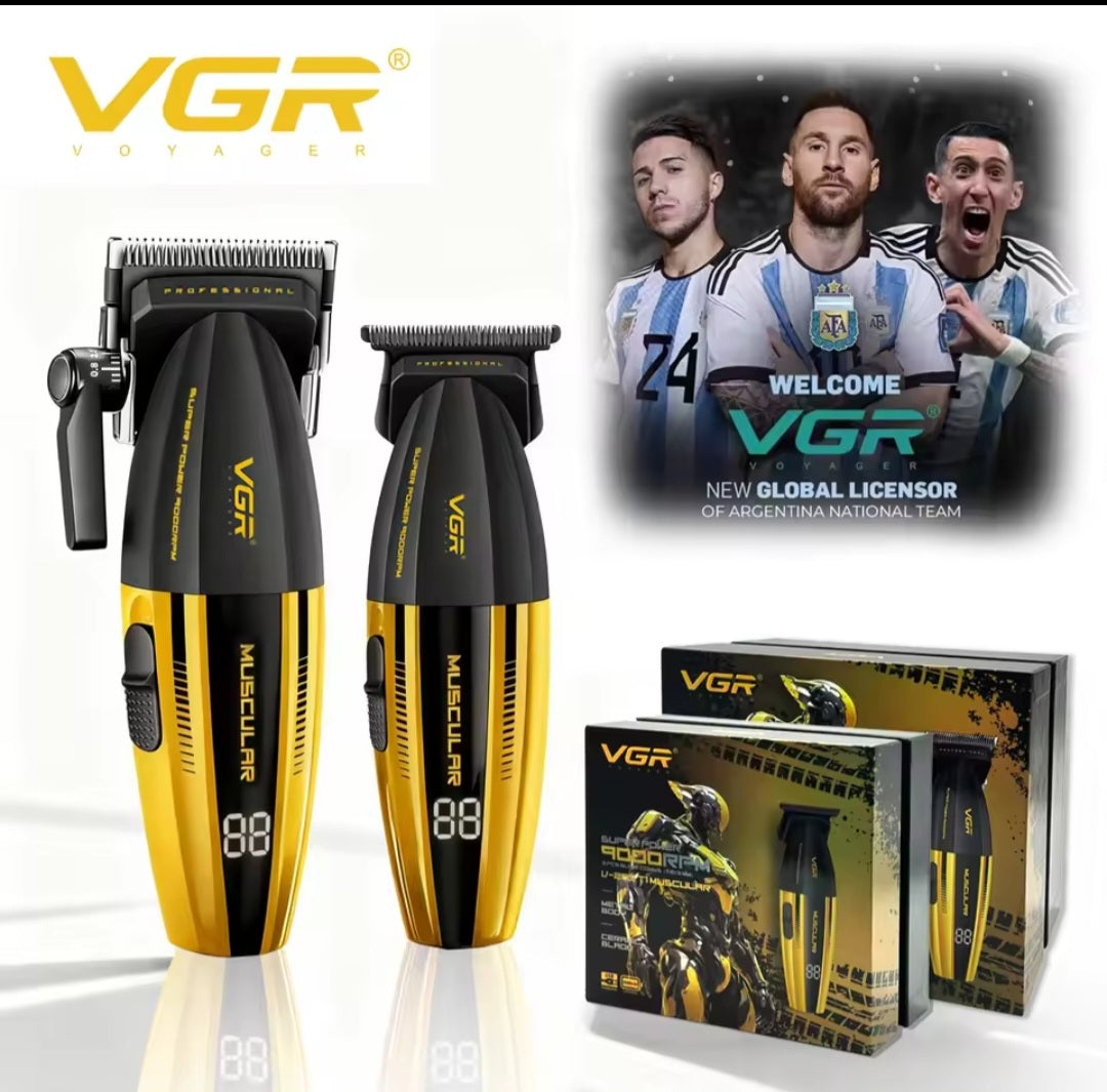 VGR V-285 Muscular C1 Professional Hair Clipper with 9000 RPM Super Power Motor