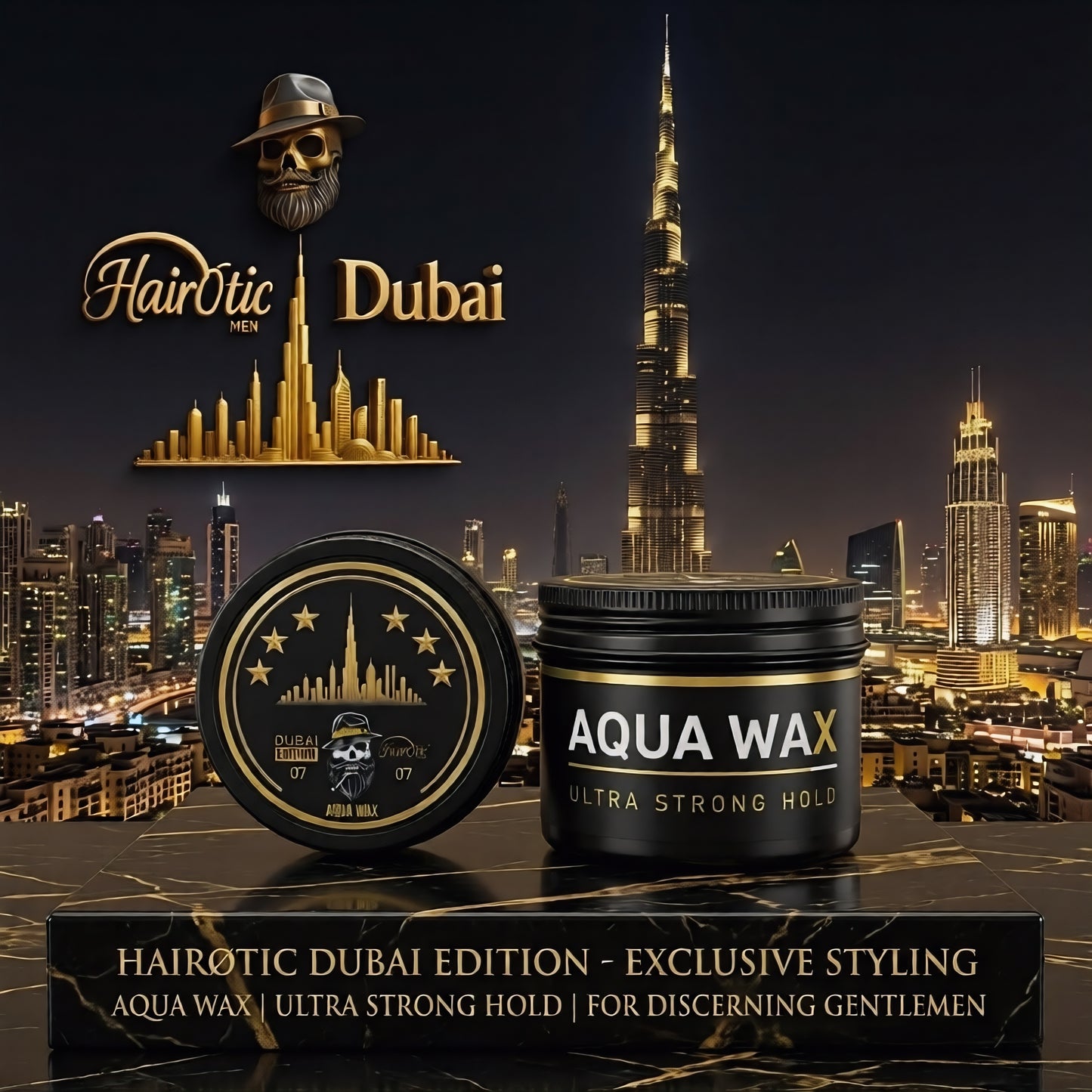 Aqua Wax Fixation Ultra Forte - Édition Dubaï (NO 07)