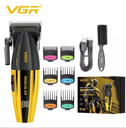 VGR V-285 Muscular C1 Professional Hair Clipper with 9000 RPM Super Power Motor
