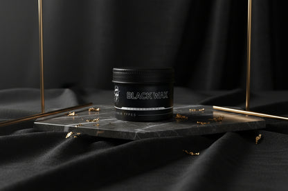 HairØtic Men: Dubai Edition – "Obsidian Gold" Black Wax