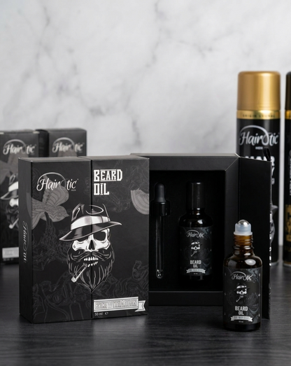 Beard oil HairOtic Men:  The Ultimate  King Collection 50ml Dubai Edition