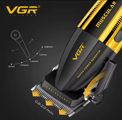 VGR V-285 Muscular C1 Professional Hair Clipper with 9000 RPM Super Power Motor