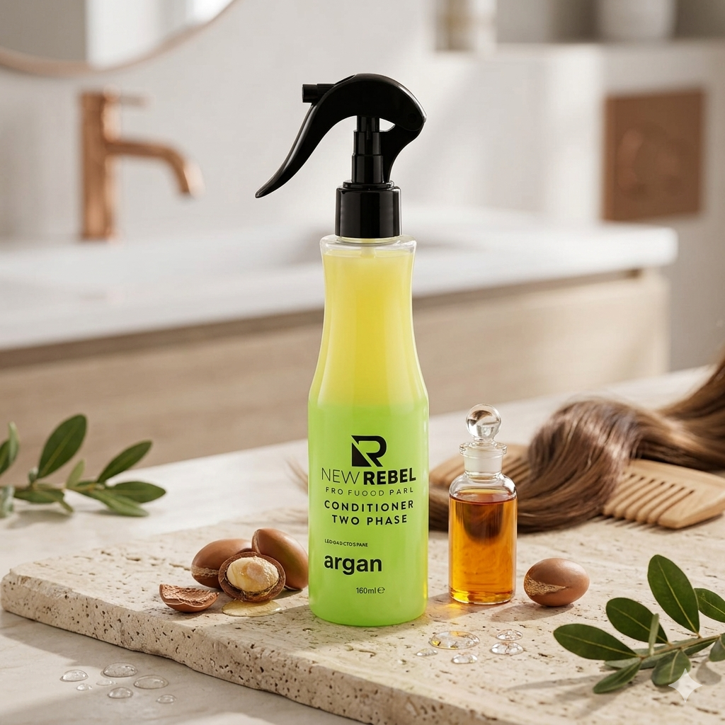 Conditioner Spray (160ml) NEW REBEL - Two-Phase Argan Oil
