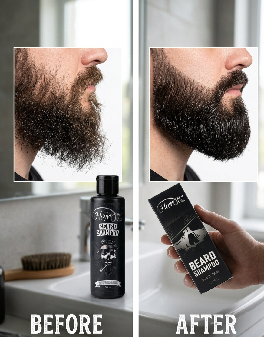 Beard Shampoo Premium (150ml) – Deep Cleanse, Ultra-Softening & Itch Relief (Dubai Edition )