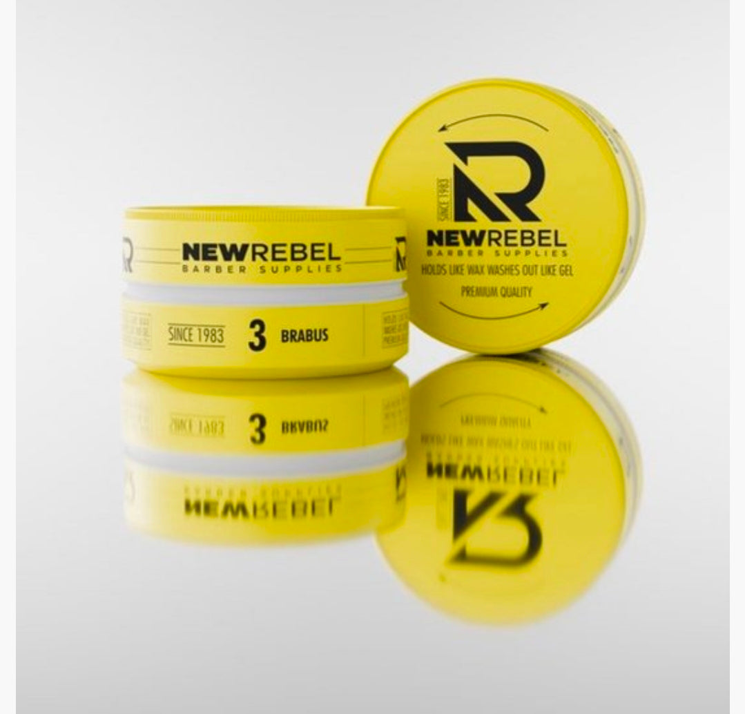 Hair  Wax New Rebel Professional. No. 3 - Brabus 160ML