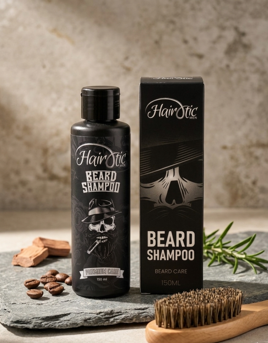 Beard Shampoo Premium (150ml) – Deep Cleanse, Ultra-Softening & Itch Relief (Dubai Edition )