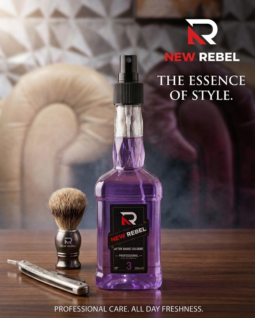 After Shave Cologne -New Rebel Professional Barber Series (350ml)