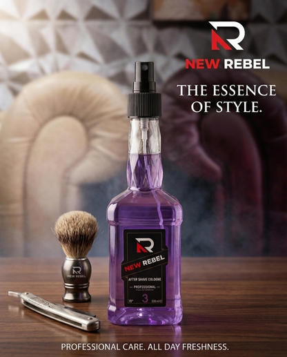 After Shave Cologne -New Rebel Professional Barber Series (350ml)
