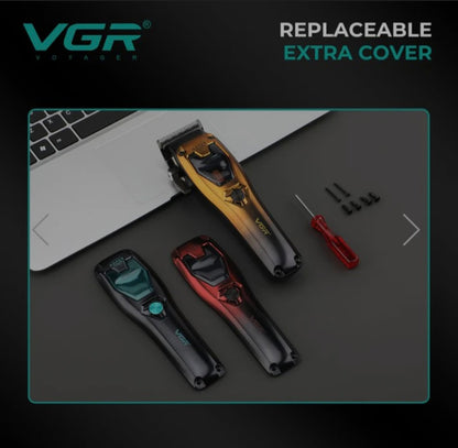 VGR V-668 Professional Hair Clipper with Vector Motor