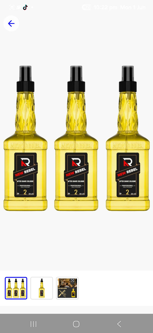 After Shave Cologne No. 2 (350ml) New Rebel Professional