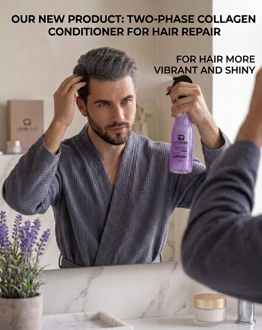 Conditioner Spray (400ml)NEW REBEL PROFESSIONAL - Two-Phase Collagen Hair Repair