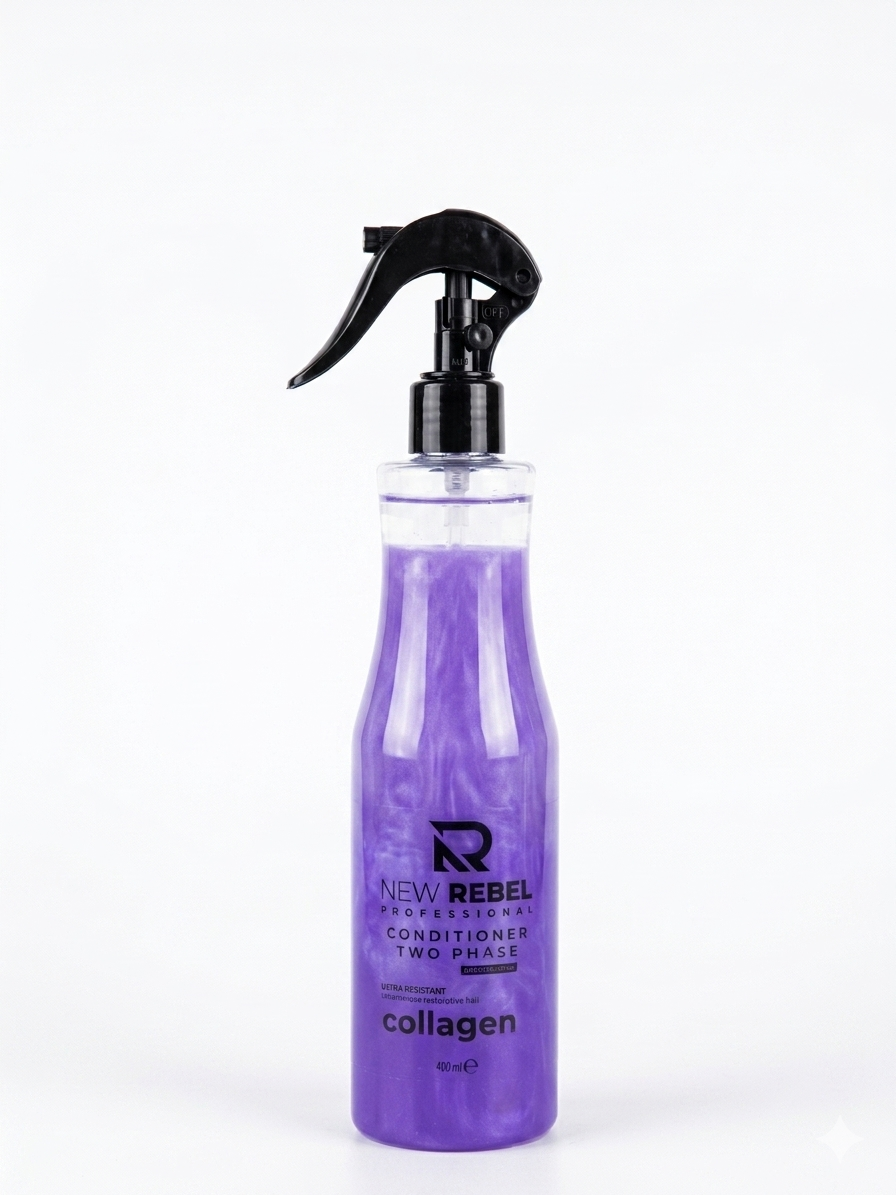 Conditioner Spray (400ml)NEW REBEL PROFESSIONAL - Two-Phase Collagen Hair Repair