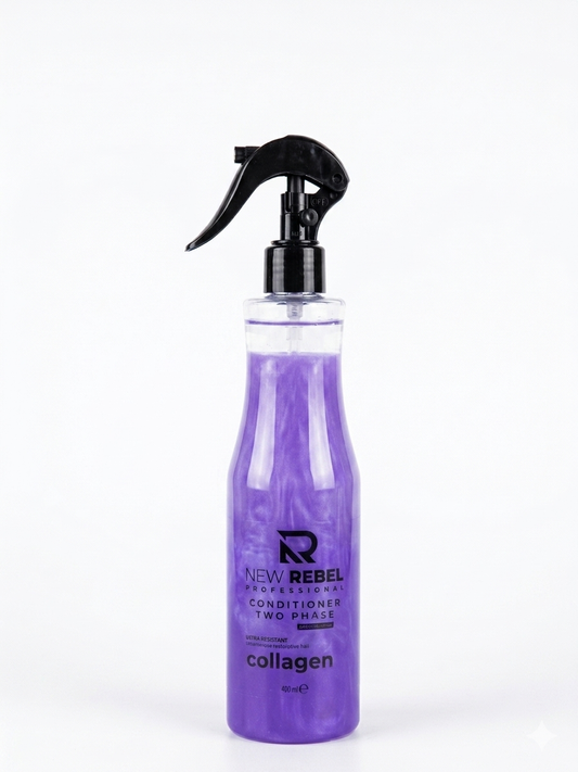 Conditioner Spray (400ml)NEW REBEL PROFESSIONAL - Two-Phase Collagen Hair Repair