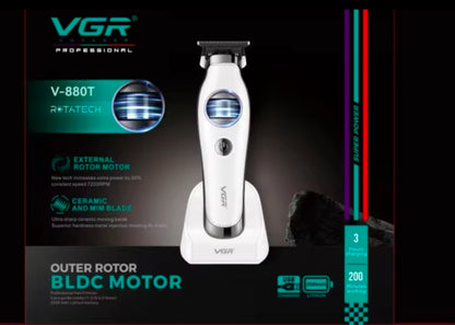 VGR V-880T Rotatech Professional Hair Trimmer with Outer Rotor BLDC Motor