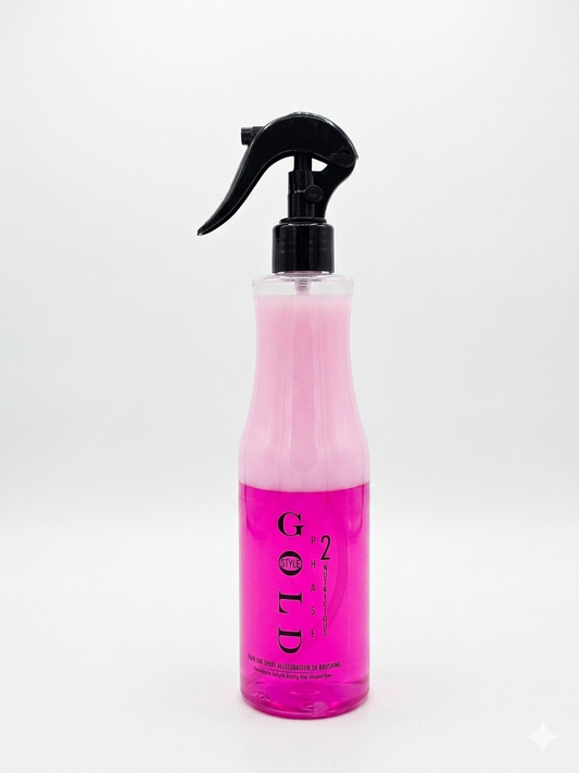GOLD STYLE - 2-Phase Nutritious Hair Repair & Blow-Dry Accelerator Spray