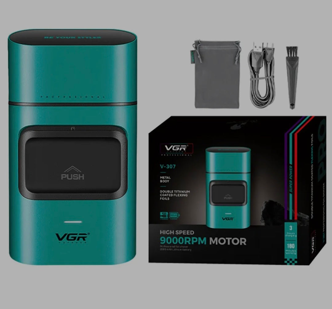 VGR V-307 Professional Foil Shaver with High Speed 9000 RPM Motor