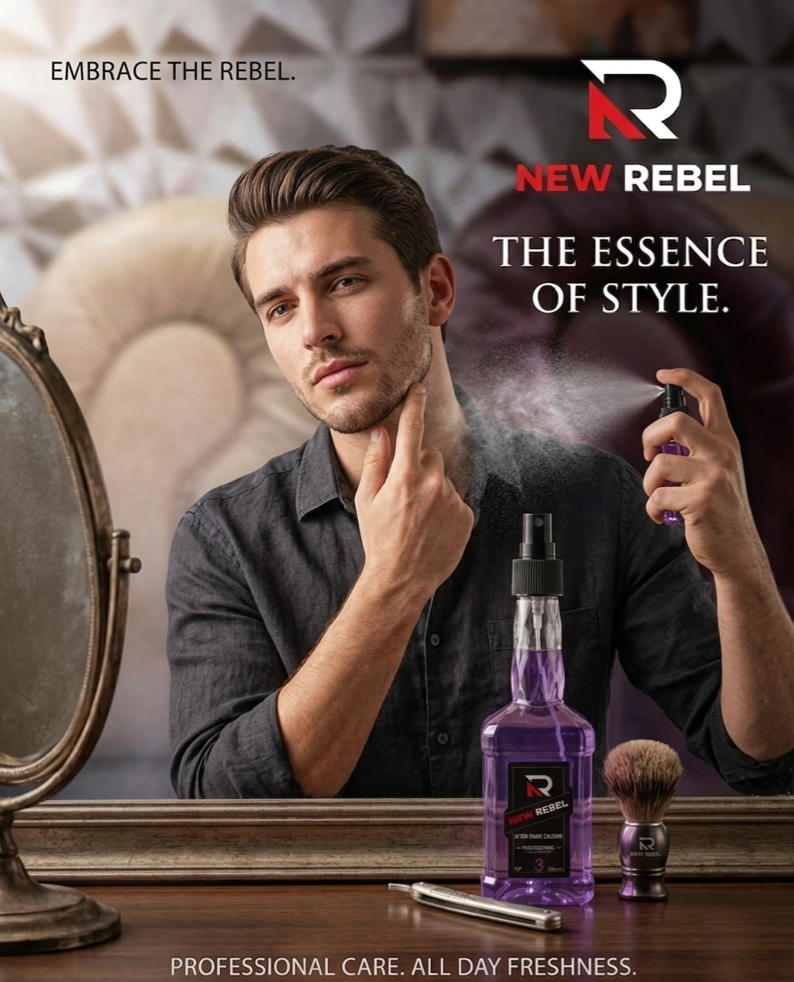After Shave Cologne -New Rebel Professional Barber Series (350ml)