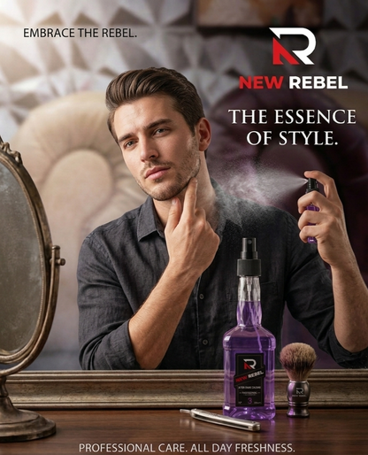 After Shave Cologne -New Rebel Professional Barber Series (350ml)